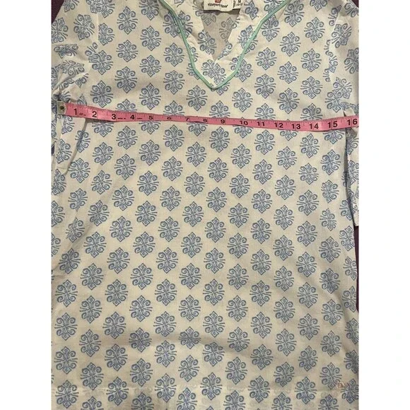 🐳 Vineyard Vines Girls' V-Neck Tunic – Size 10/12 - Picture 3 of 9
